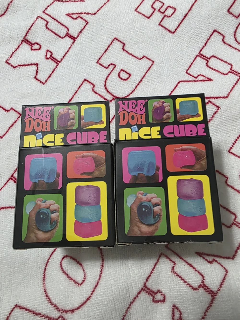 Needoh Nice Cube Super Solid Squish X 2